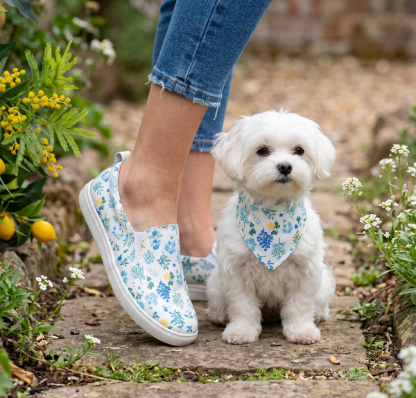 BLOOM ANNE AYAKKABI VE KÖPEK BANDANA TAKIM