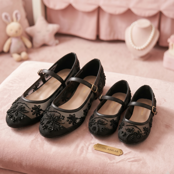 LACE PEARL TRANSPARAN ANNE KIZ BABET